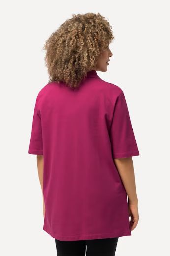 Moda za polnejše Majica Polo kratki rukavi plus velikost, xxl, Ulla Popken in Johann Popken (JP1880)