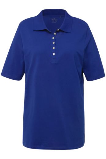 Moda za polnejše Majica Polo kratki rukavi plus velikost, xxl, Ulla Popken in Johann Popken (JP1880)