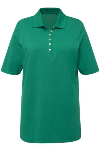 Moda za polnejše Majica Polo kratki rukavi plus velikost, xxl, Ulla Popken in Johann Popken (JP1880)