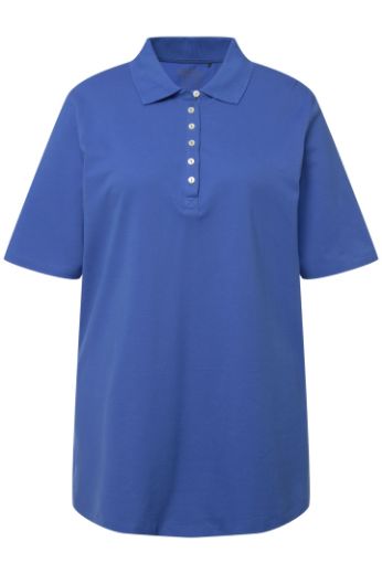 Moda za polnejše Majica Polo kratki rukavi plus velikost, xxl, Ulla Popken in Johann Popken (JP1880)