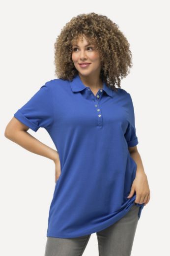Moda za polnejše Majica Polo kratki rukavi plus velikost, xxl, Ulla Popken in Johann Popken (JP1880)