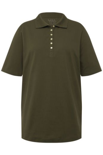 Moda za polnejše Majica Polo kratki rukavi plus velikost, xxl, Ulla Popken in Johann Popken (JP1880)