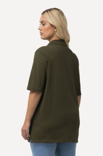 Moda za polnejše Majica Polo kratki rukavi plus velikost, xxl, Ulla Popken in Johann Popken (JP1880)