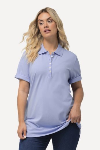 Moda za polnejše Majica Polo kratki rukavi plus velikost, xxl, Ulla Popken in Johann Popken (JP1880)