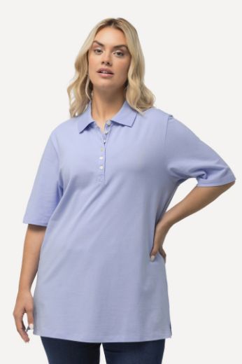 Moda za polnejše Majica Polo kratki rukavi plus velikost, xxl, Ulla Popken in Johann Popken (JP1880)