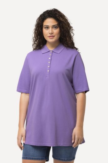 Moda za polnejše Majica Polo kratki rukavi plus velikost, xxl, Ulla Popken in Johann Popken (JP1880)