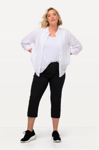Moda za polnejše Hlače 7/8 plus velikost, xxl, Ulla Popken in Johann Popken (JP1880)
