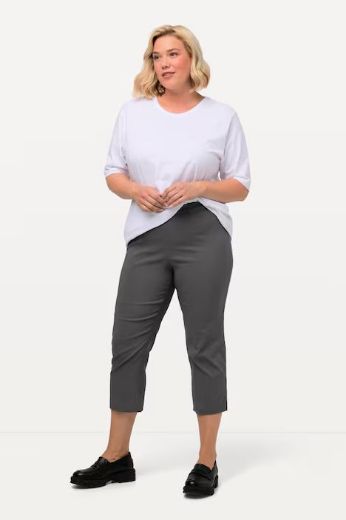 Moda za polnejše Hlače 7/8 plus velikost, xxl, Ulla Popken in Johann Popken (JP1880)