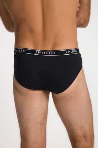 Moda za polnejše Gaće slip 2 komada s natpisom na obrubu plus velikost, xxl, Ulla Popken in Johann Popken (JP1880)