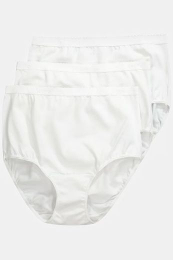 Moda za polnejše Gaćice 3 komada plus velikost, xxl, Ulla Popken in Johann Popken (JP1880)