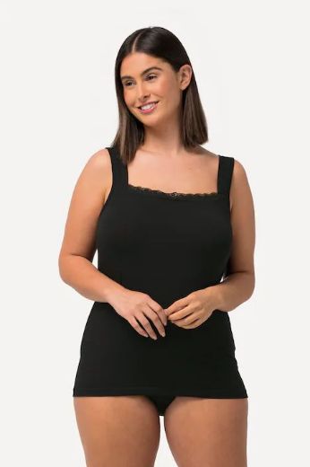 Moda za polnejše Potkošulja s dodatkom čipke plus velikost, xxl, Ulla Popken in Johann Popken (JP1880)