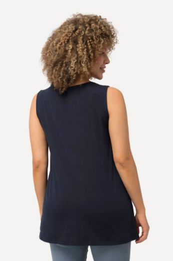 Moda za polnejše Top V ovratnik A kroja plus velikost, xxl, Ulla Popken in Johann Popken (JP1880)