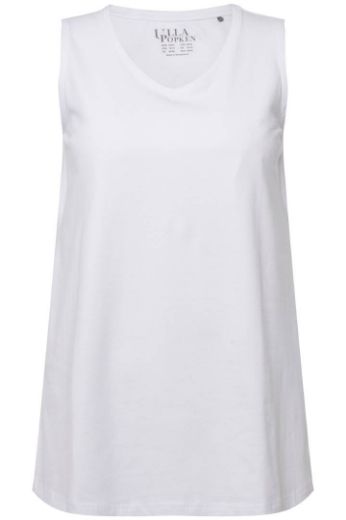 Moda za polnejše Top V ovratnik A kroja plus velikost, xxl, Ulla Popken in Johann Popken (JP1880)