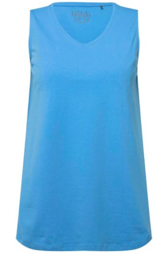 Moda za polnejše Top V ovratnik A kroja plus velikost, xxl, Ulla Popken in Johann Popken (JP1880)