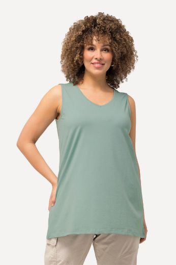 Moda za polnejše Top V ovratnik A kroja plus velikost, xxl, Ulla Popken in Johann Popken (JP1880)