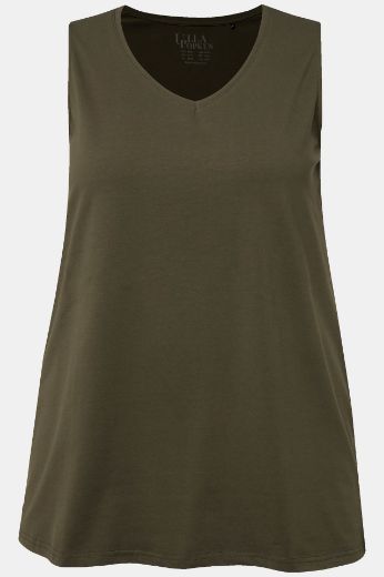 Moda za polnejše Top V ovratnik A kroja plus velikost, xxl, Ulla Popken in Johann Popken (JP1880)
