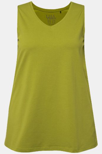 Moda za polnejše Top V ovratnik A kroja plus velikost, xxl, Ulla Popken in Johann Popken (JP1880)