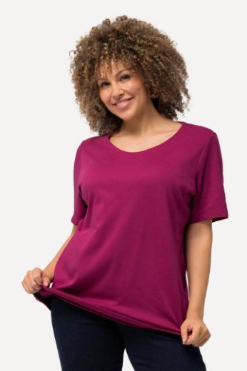 Moda za polnejše Majica Slim Fit V ovrtanik plus velikost, xxl, Ulla Popken in Johann Popken (JP1880)