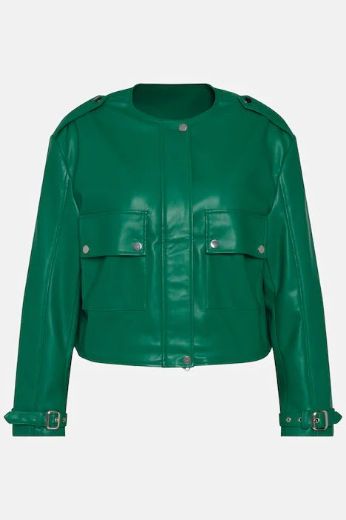 Moda za polnejše Jakna imitacija kože kraćeg kroja plus velikost, xxl, Ulla Popken in Johann Popken (JP1880)
