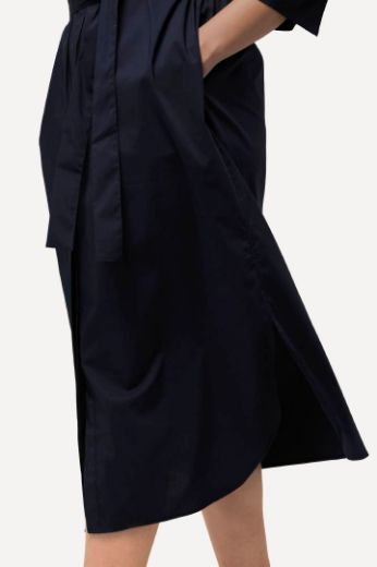 Moda za polnejše Haljina A kroja na vezanje plus velikost, xxl, Ulla Popken in Johann Popken (JP1880)