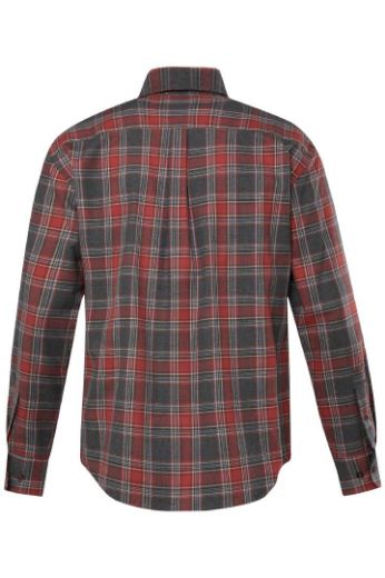 Moda za polnejše Košulja karirana dugih rukava užeg kroja plus velikost, xxl, Ulla Popken in Johann Popken (JP1880)