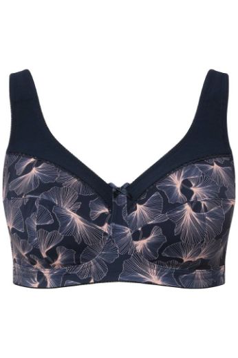 Moda za polnejše Grudnjak Kelly s printom plus velikost, xxl, Ulla Popken in Johann Popken (JP1880)