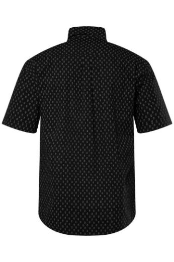 Moda za polnejše Košulja s minimalističkim printom kratkih rukava plus velikost, xxl, Ulla Popken in Johann Popken (JP1880)