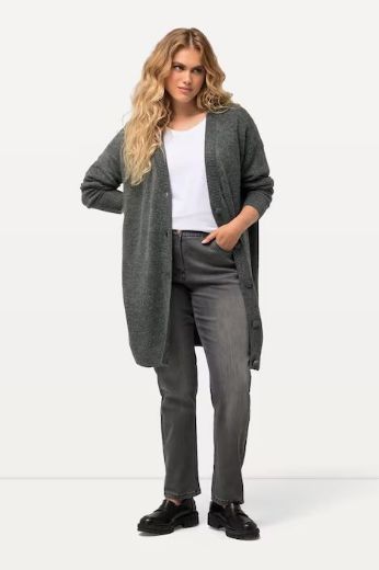 Moda za polnejše Traperice ravnog modela nogavica plus velikost, xxl, Ulla Popken in Johann Popken (JP1880)