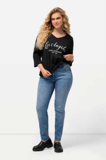 Moda za polnejše Traperice užeg modela nogavica plus velikost, xxl, Ulla Popken in Johann Popken (JP1880)