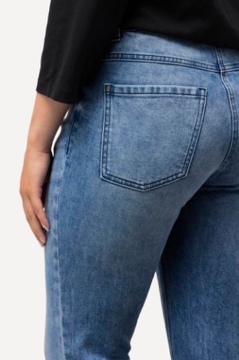 Moda za polnejše Traperice užeg modela nogavica plus velikost, xxl, Ulla Popken in Johann Popken (JP1880)