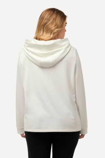 Moda za polnejše Majica s natpisom i kapuljačom plus velikost, xxl, Ulla Popken in Johann Popken (JP1880)