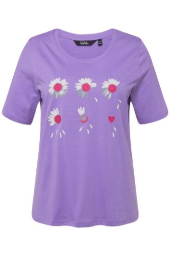 Moda za polnejše Majica cvjetnog printa plus velikost, xxl, Ulla Popken in Johann Popken (JP1880)
