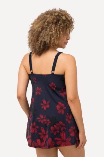Moda za polnejše Kupaći kostim haljina cvjetnog printa plus velikost, xxl, Ulla Popken in Johann Popken (JP1880)
