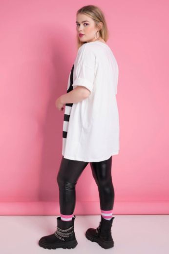 Moda za polnejše Majica dužeg kroja s natpisom plus velikost, xxl, Ulla Popken in Johann Popken (JP1880)