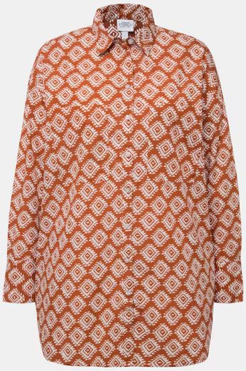 Moda za polnejše Košulja šireg kroja s grafičkim printom plus velikost, xxl, Ulla Popken in Johann Popken (JP1880)