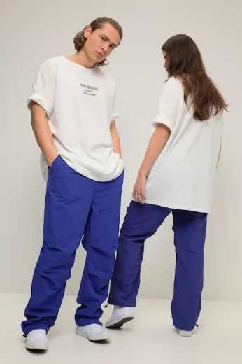 Moda za polnejše Majica širokog kroja kratkih rukava s natpisom plus velikost, xxl, Ulla Popken in Johann Popken (JP1880)
