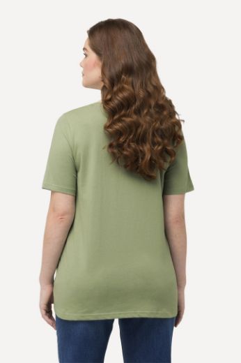 Moda za polnejše Majica V ovratnika kratkih rukava plus velikost, xxl, Ulla Popken in Johann Popken (JP1880)