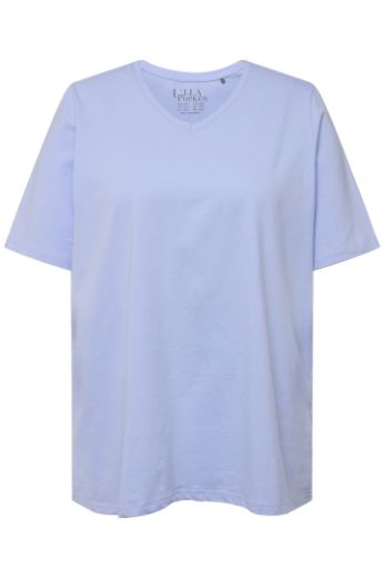 Moda za polnejše Majica V izreza A kroja kratkih rukava plus velikost, xxl, Ulla Popken in Johann Popken (JP1880)