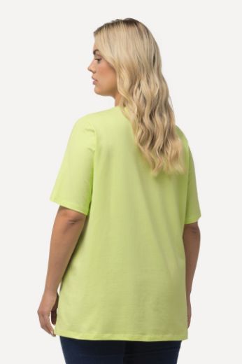 Moda za polnejše Majica V izreza A kroja kratkih rukava plus velikost, xxl, Ulla Popken in Johann Popken (JP1880)