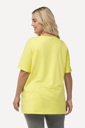 Moda za polnejše Majica V izreza A kroja kratkih rukava plus velikost, xxl, Ulla Popken in Johann Popken (JP1880)
