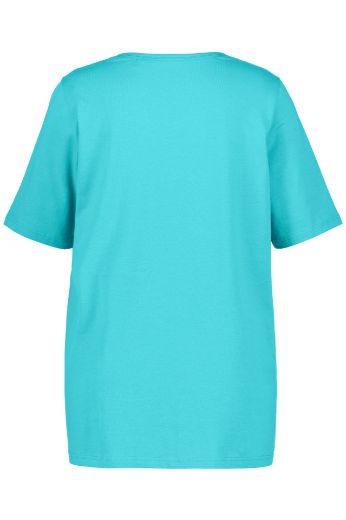 Moda za polnejše Majica kratkih rukava A kroja plus velikost, xxl, Ulla Popken in Johann Popken (JP1880)