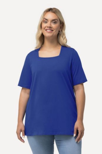 Moda za polnejše Majica kratkih rukava A kroja plus velikost, xxl, Ulla Popken in Johann Popken (JP1880)