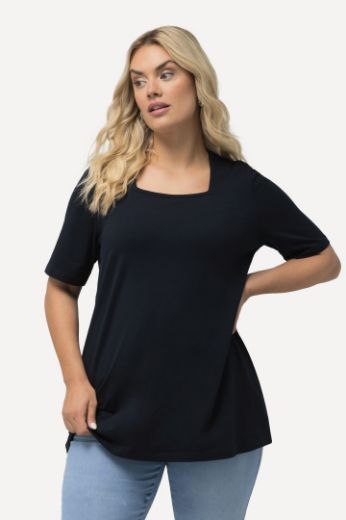 Moda za polnejše Majica kratkih rukava A kroja plus velikost, xxl, Ulla Popken in Johann Popken (JP1880)