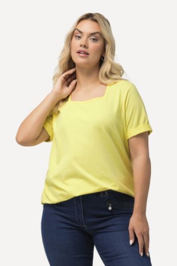 Moda za polnejše Majica kratkih rukava A kroja plus velikost, xxl, Ulla Popken in Johann Popken (JP1880)