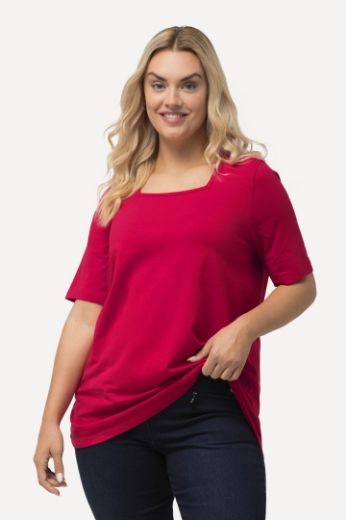 Moda za polnejše Majica kratkih rukava A kroja plus velikost, xxl, Ulla Popken in Johann Popken (JP1880)
