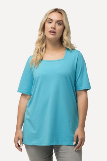 Moda za polnejše Majica kratkih rukava A kroja plus velikost, xxl, Ulla Popken in Johann Popken (JP1880)