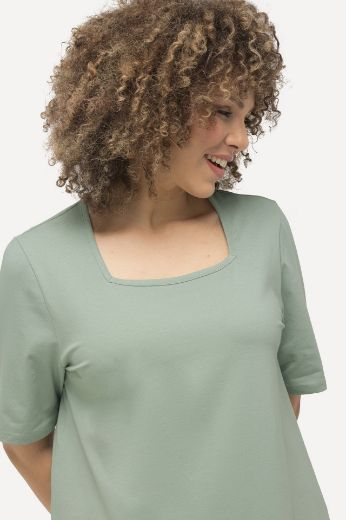 Moda za polnejše Majica kratkih rukava A kroja plus velikost, xxl, Ulla Popken in Johann Popken (JP1880)