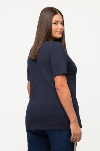 Moda za polnejše Majica kratkih rukava V ovratnika plus velikost, xxl, Ulla Popken in Johann Popken (JP1880)