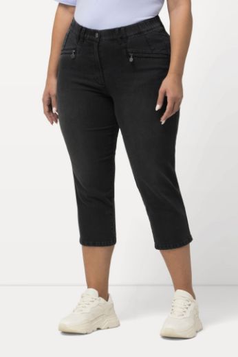 Moda za polnejše Hlače Mony 7/8 plus velikost, xxl, Ulla Popken in Johann Popken (JP1880)