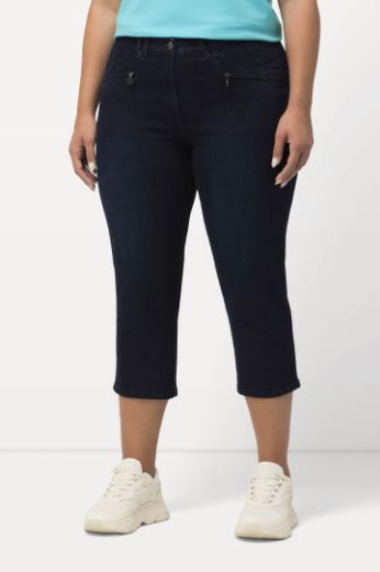 Moda za polnejše Hlače Mony 7/8 plus velikost, xxl, Ulla Popken in Johann Popken (JP1880)